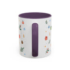 Dhaka Christmas Mug | Watercolor Travel Souvenir | Holiday Gift | Accent Ceramic Coffee Cup 11oz 15oz