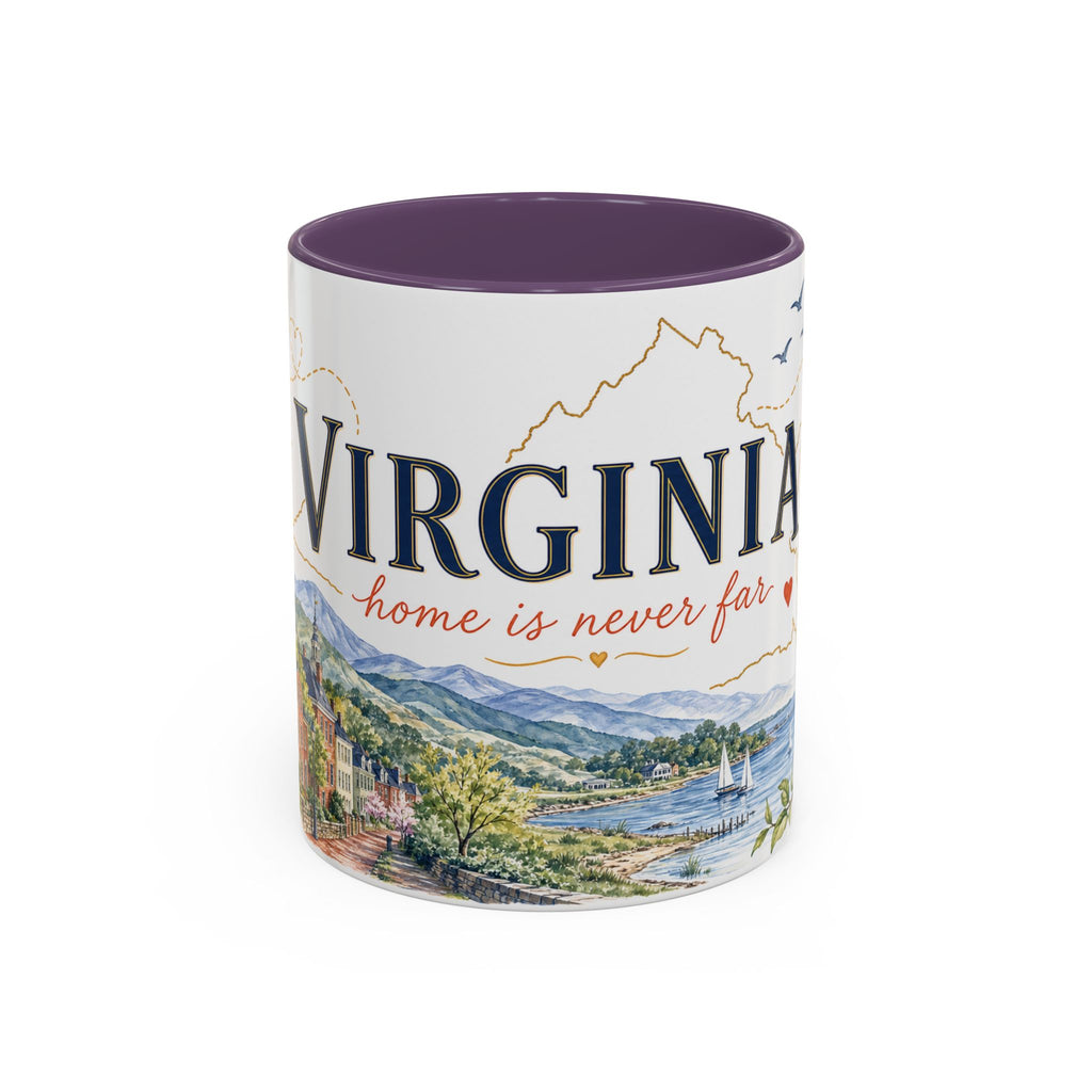 Virginia Home State Mug | Moving Away, Long Distance Friendship Gift Cup