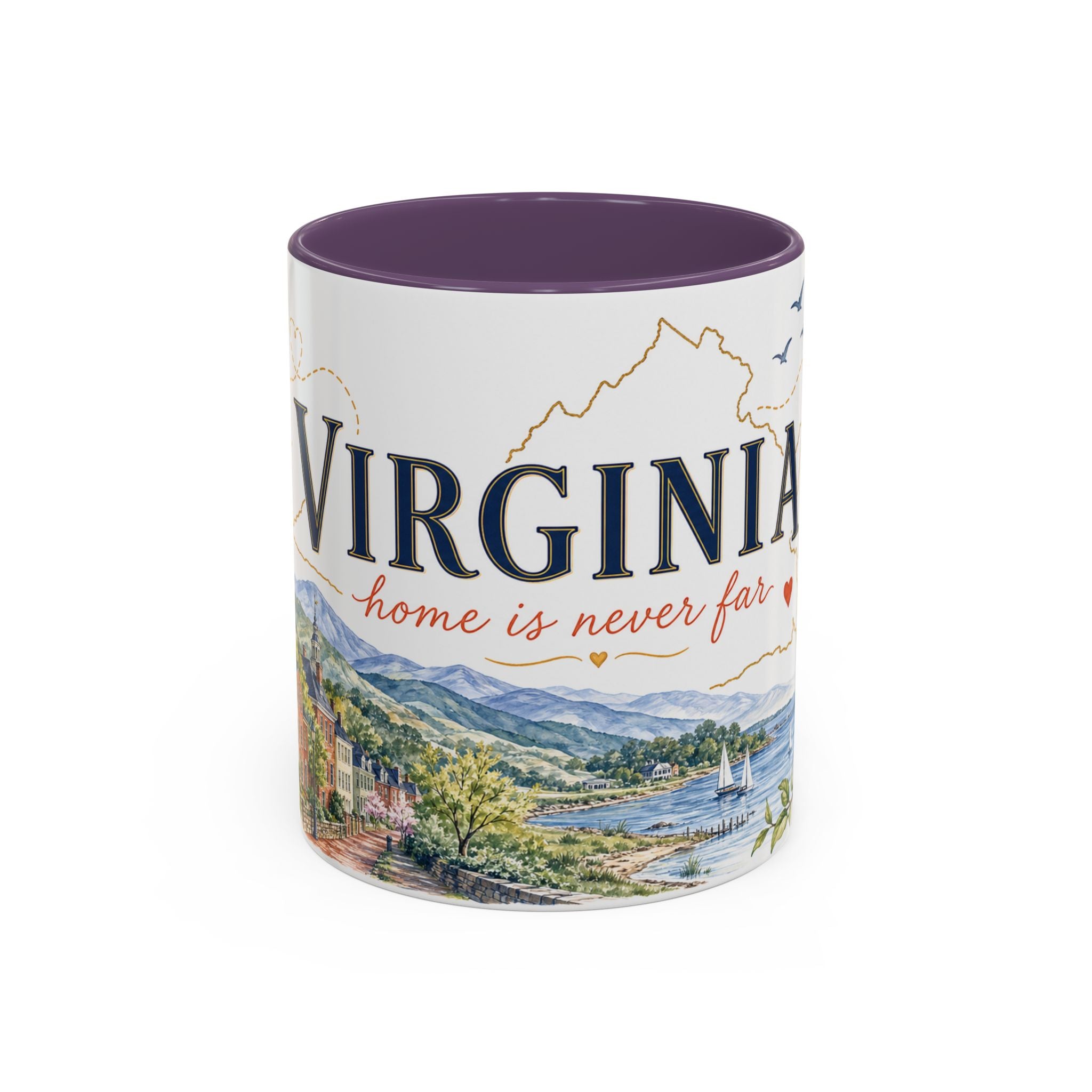 Virginia Home State Mug | Moving Away, Long Distance Friendship Gift Cup