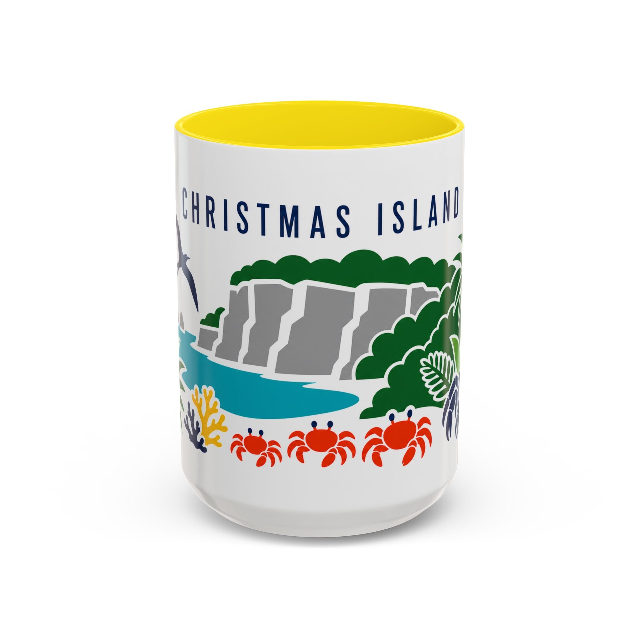 Christmas Island Coffee Mug | Travel Souvenir Accent Mug | Country Gift Ceramic Cup 11oz 15oz