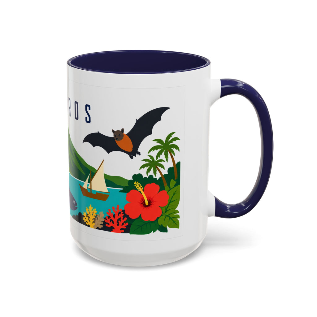 Comoros Coffee Mug | Travel Souvenir Accent Mug | Country Gift Ceramic Cup 11oz 15oz