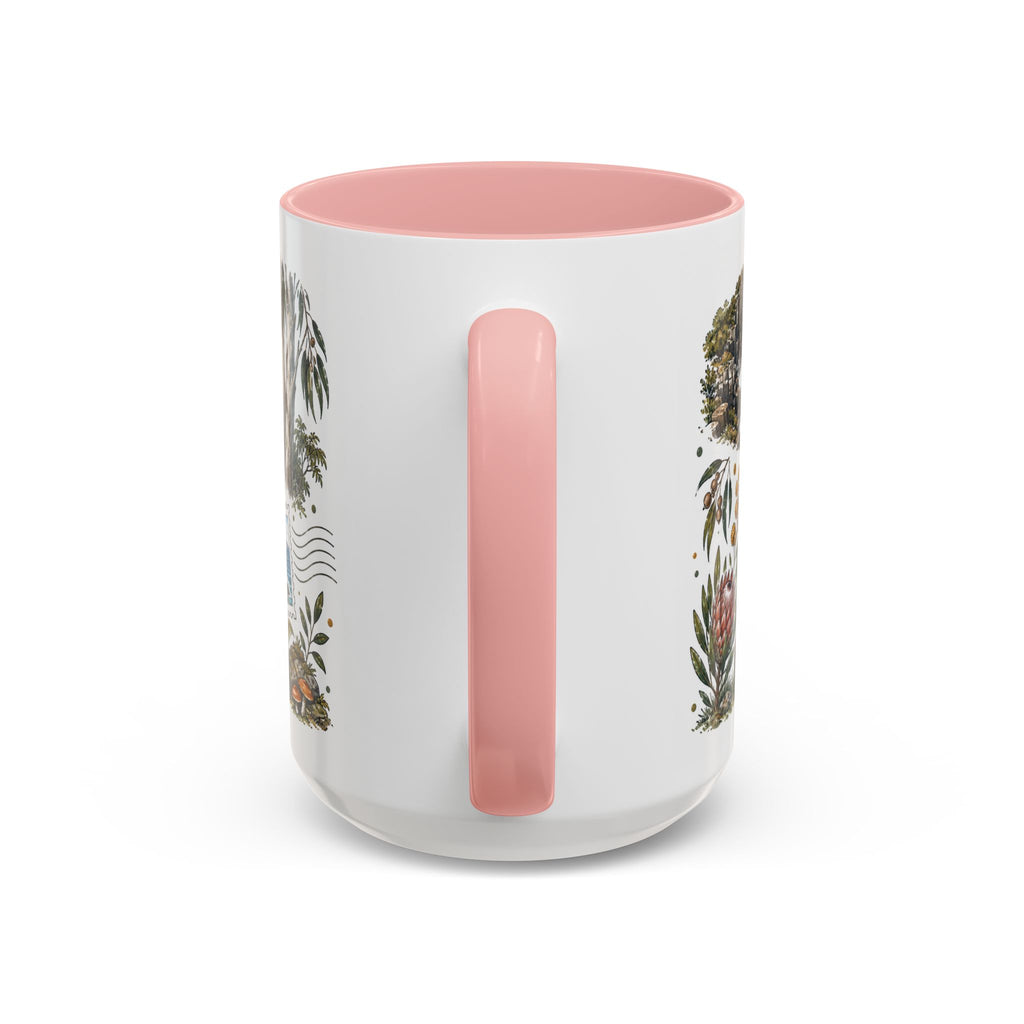 Tasmania Coffee Mug | Travel Destination Souvenir Gift | Accent Color Ceramic 11oz 15oz