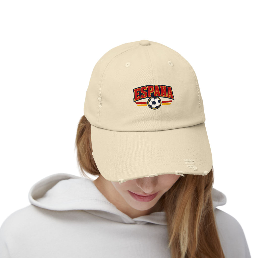 Spain Soccer Fan Hat | Spain Fan Cap | Espana Soccer Supporter Cap