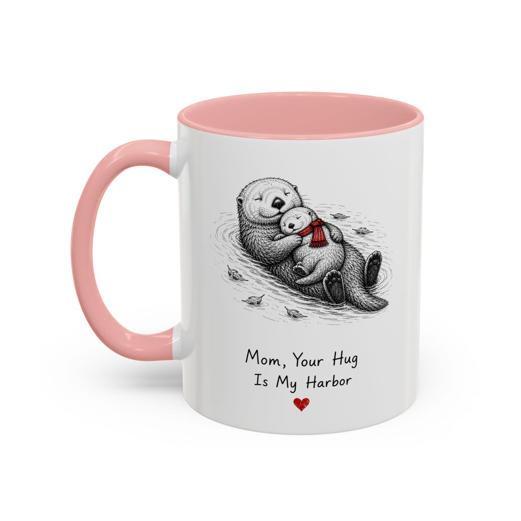 Otter Mom Coffee Mug | Safe Harbor Hug | Mother's Day Gift