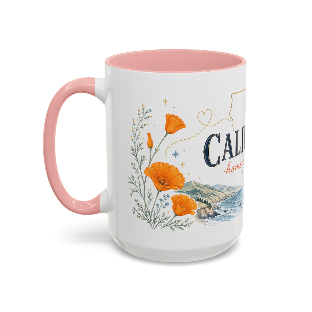 California Home State Mug | Moving Away Gift | Long Distance Friendship Coffee Cup