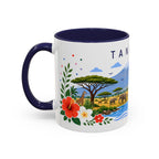 Tanzania Coffee Mug | Travel Souvenir Accent Mug | Place Gift Ceramic Cup 11oz 15oz