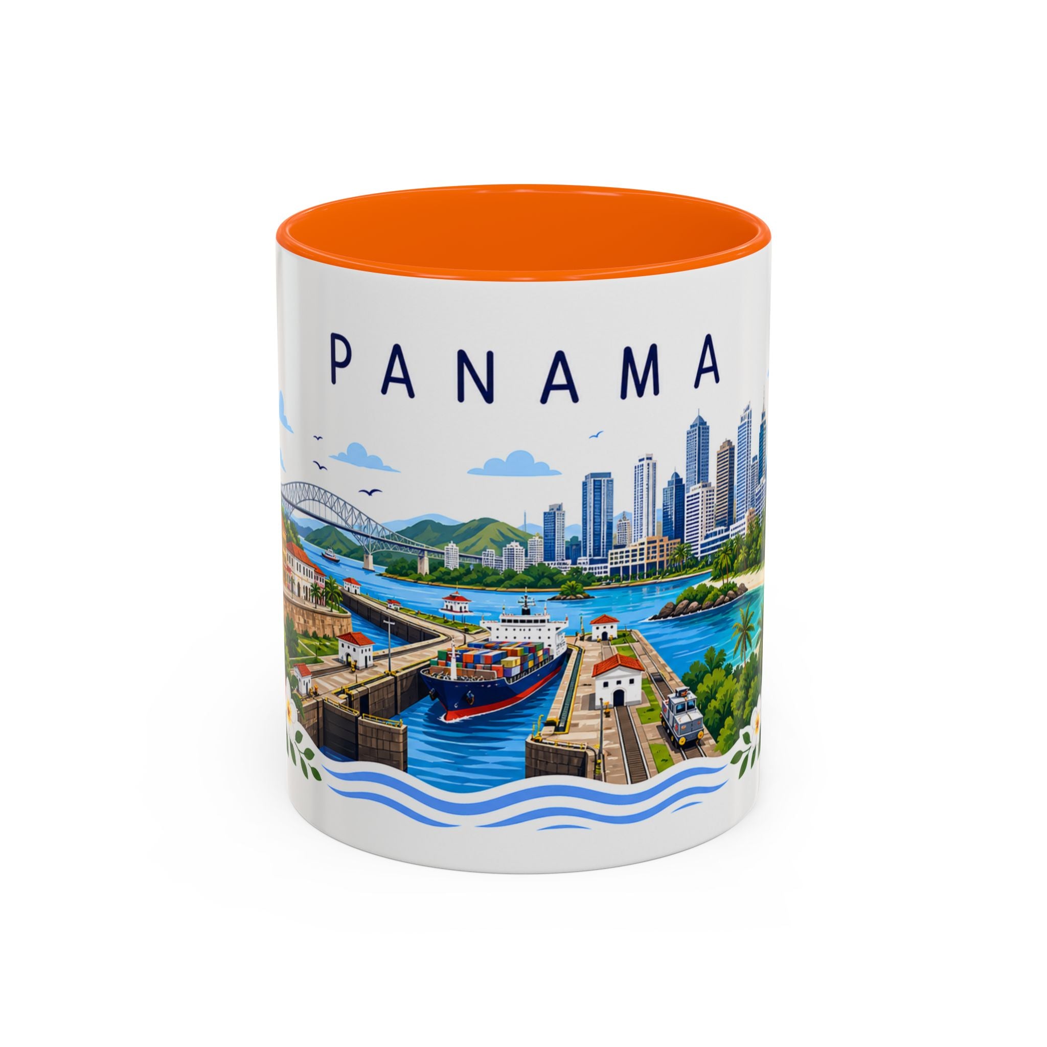 Panama Coffee Mug | Travel Souvenir Accent Mug | Place Gift Ceramic Cup 11oz 15oz