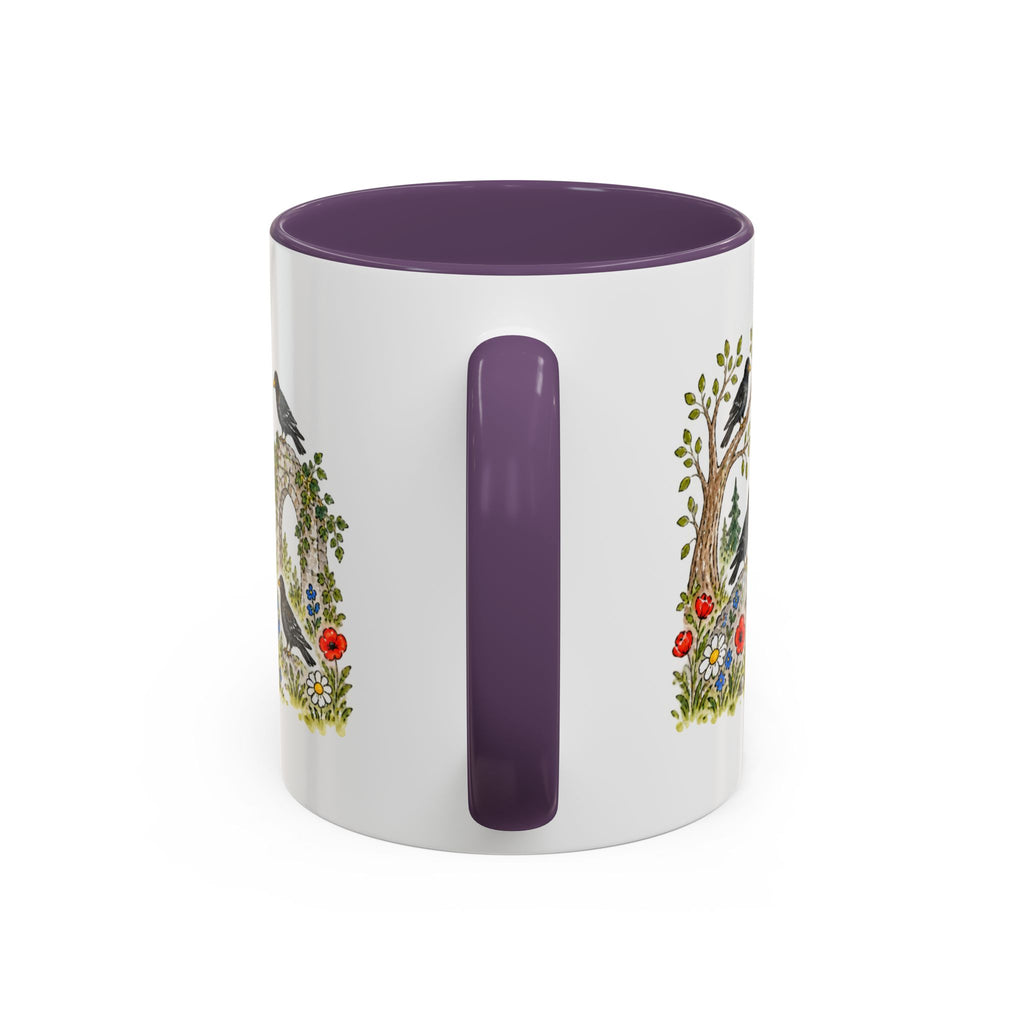 The Seven Ravens Mug | Storybook Fairy Tale Accent Coffee Mug | EveryLegend