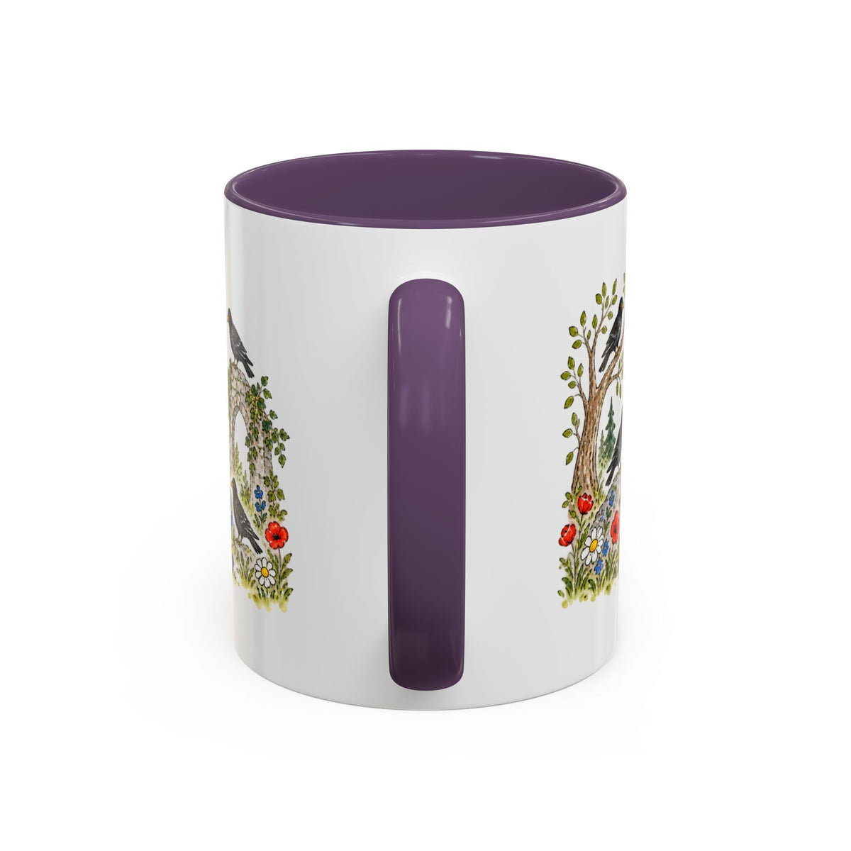The Seven Ravens Mug | Storybook Fairy Tale Accent Coffee Mug | EveryLegend