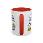 Amsterdam Travel Mug | European City Souvenir Accent Coffee Mug | 11oz 15oz Ceramic Cup