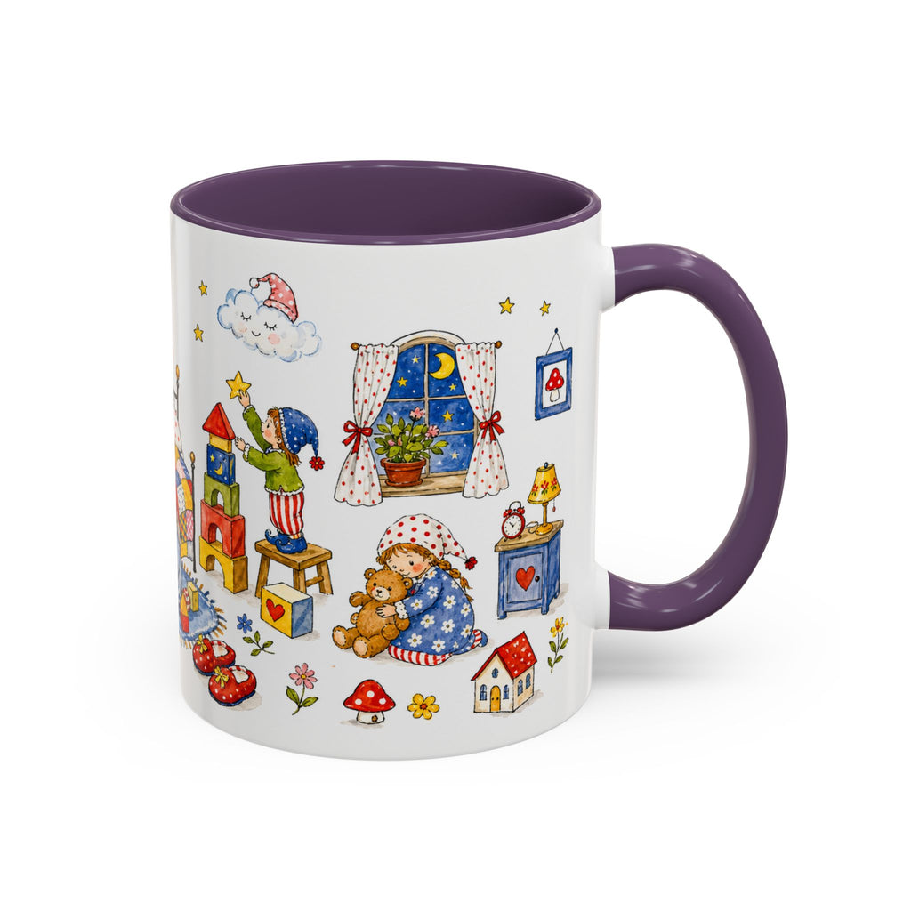 Bedtime Toy Room Fairytale Mug | Storybook Accent Coffee Mug | EveryLegend