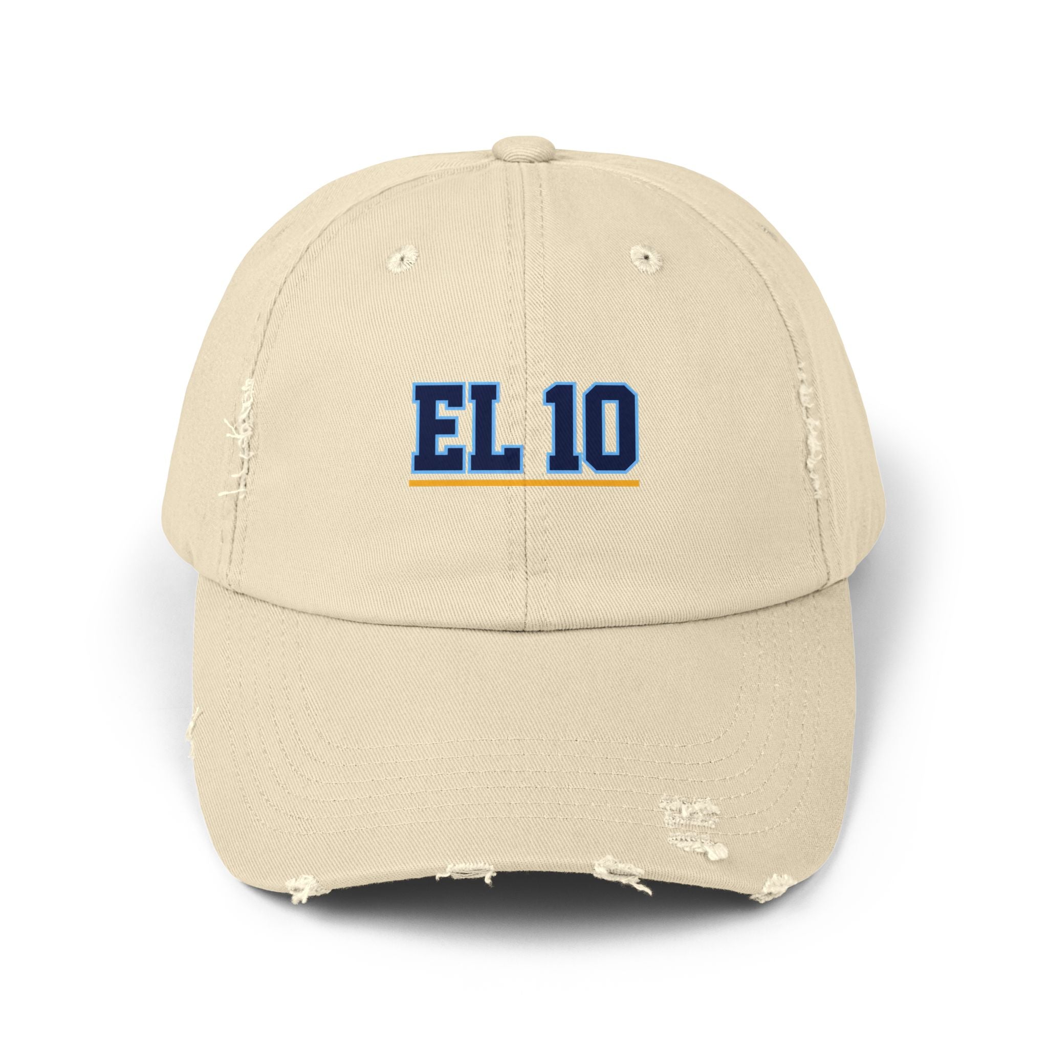 Minimal El 10 Soccer Hat | Argentina Fan Cap | El 10 Soccer Supporter Cap