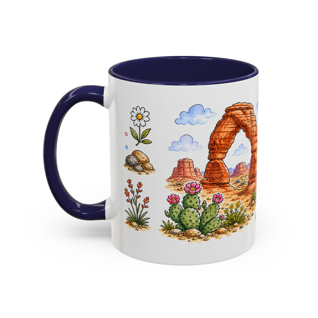 Arches National Park Mug | US Travel Souvenir Accent Coffee Mug | 11oz 15oz Ceramic Cup