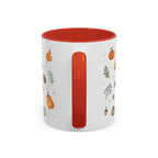 Thanksgiving Baking Mug | Watercolor Autumn Gift | Pumpkin Pie Accent Coffee Cup 11oz 15oz