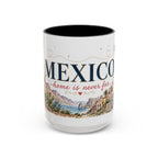 Mexico Home Country Mug | Moving Away Gift | Long Distance Friendship | 11 oz 15 oz Accent Mug