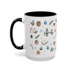Portland Christmas Watercolor Mug | City Souvenir Coffee Cup (11oz 15oz)