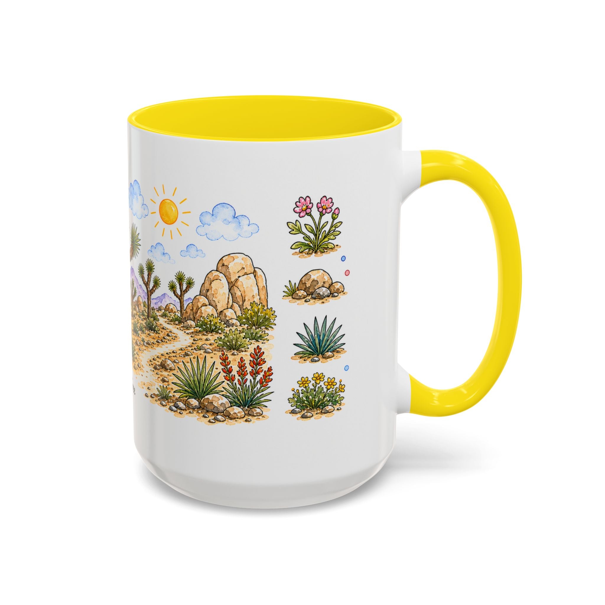 Joshua Tree National Park Mug | US Travel Souvenir Accent Coffee Mug | 11oz 15oz Ceramic Cup