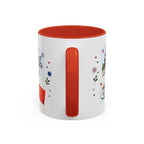 Beijing Coffee Mug | Postage Stamp Collage Mug | Travel Souvenir Accent Cup 11oz 15oz
