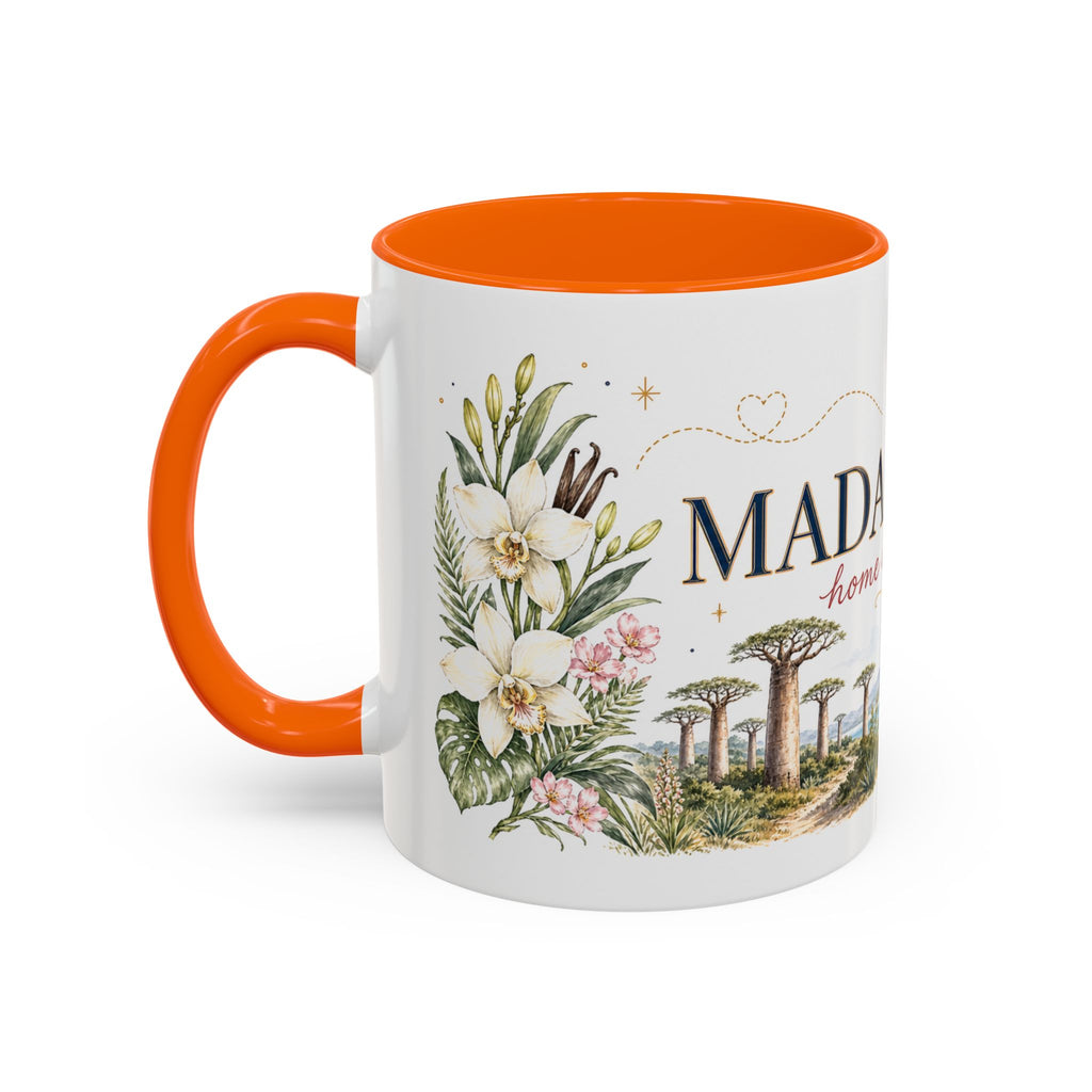 Madagascar Home Country Mug | Moving Away Gift | Long Distance Friendship | 11 oz 15 oz Accent Mug