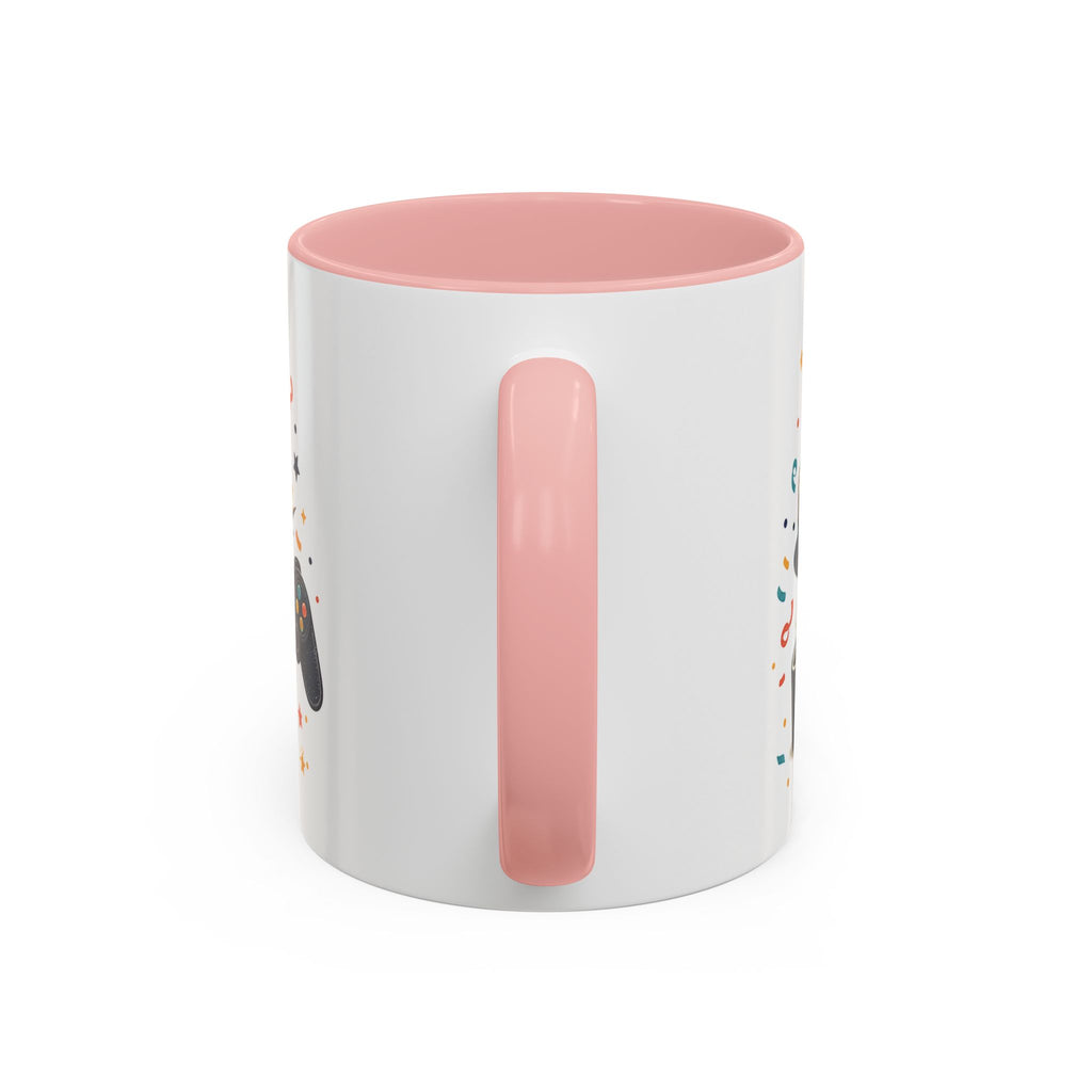 Custom Gamer Birthday Mug | Level Unlocked Name Age Coffee Cup