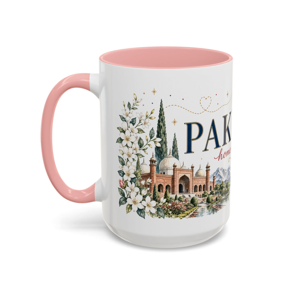 Pakistan Home Country Mug | Moving Away Gift | Long Distance Friendship | 11 oz 15 oz Accent Mug