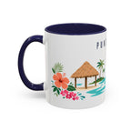 Punta Cana Coffee Mug | Dominican Republic Travel Souvenir | Porcelain Decal City Gift | 11oz 15oz Accent Mug