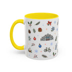Denver Christmas Mug | Watercolor City Souvenir, Holiday Travel Gift (11oz/15oz)