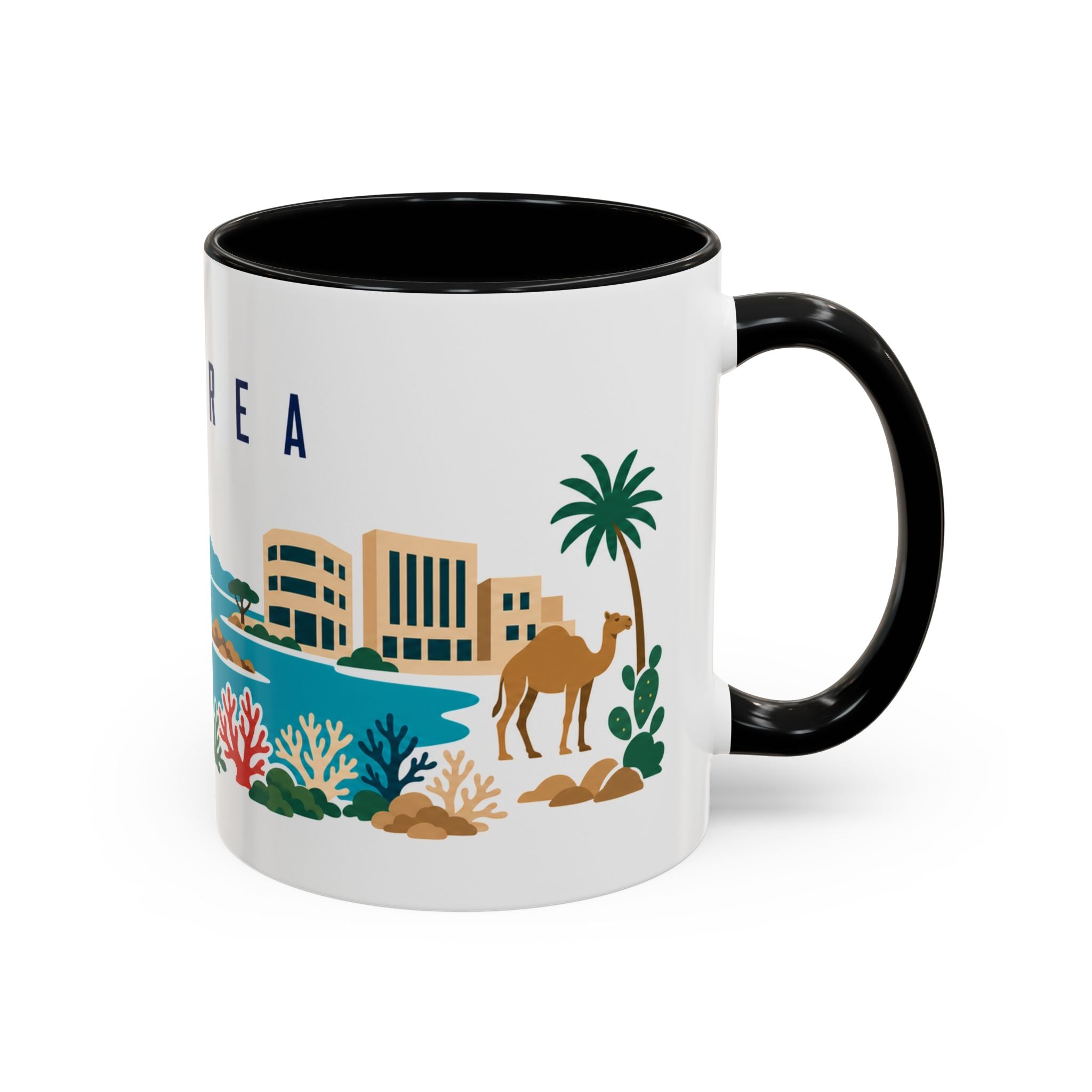 Eritrea Coffee Mug | Travel Souvenir Accent Mug | Country Gift Ceramic Cup 11oz 15oz