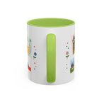 Prague Coffee Mug | Postage Stamp Collage Mug | Travel Souvenir Accent Cup 11oz 15oz