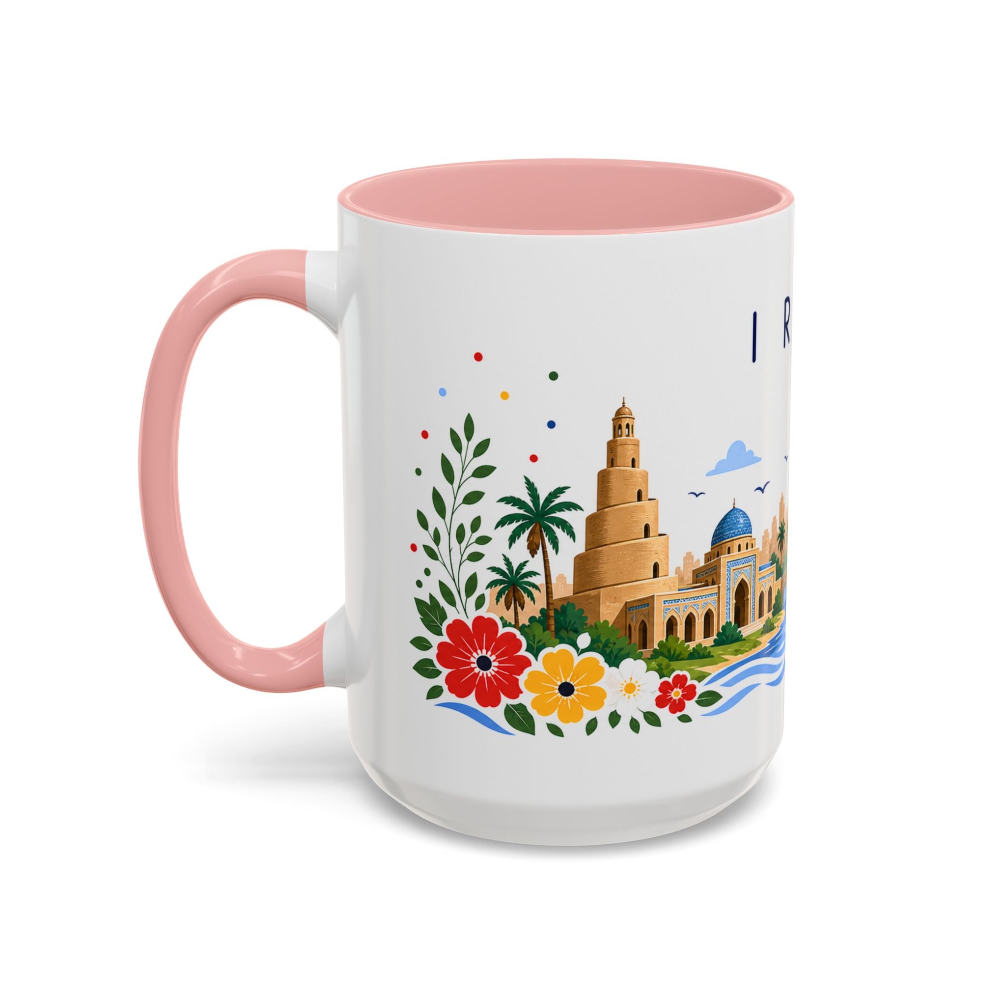 Iraq Coffee Mug | Travel Souvenir Accent Mug | Place Gift Ceramic Cup 11oz 15oz