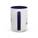 London Coffee Mug | England Souvenir Travel Gift | Accent Color Ceramic 11oz 15oz