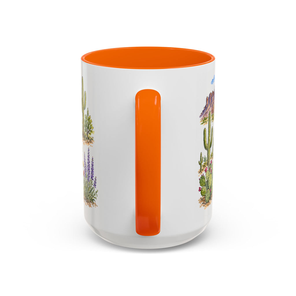 Mesa Illustrated Travel Mug | City Souvenir Accent Coffee Mug | 11oz 15oz Ceramic Cup