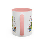 Giethoorn Illustrated Travel Mug | Netherlands Souvenir Accent Coffee Mug | 11oz 15oz Ceramic Cup