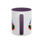 Bruges Coffee Mug | Travel Destination Souvenir Gift | Accent Color Ceramic 11oz 15oz