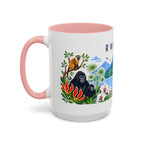 Rwanda Coffee Mug | Travel Souvenir Accent Mug | Country Gift Ceramic Cup 11oz 15oz