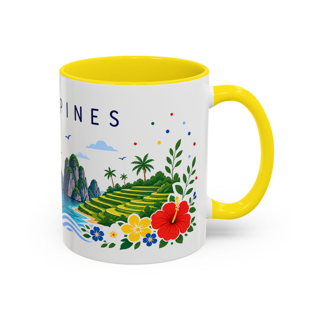 Philippines Coffee Mug | Travel Souvenir Accent Mug | Place Gift Ceramic Cup 11oz 15oz