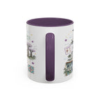 Singapore Coffee Mug | Asia Souvenir Travel Gift | Accent Color Ceramic 11oz 15oz