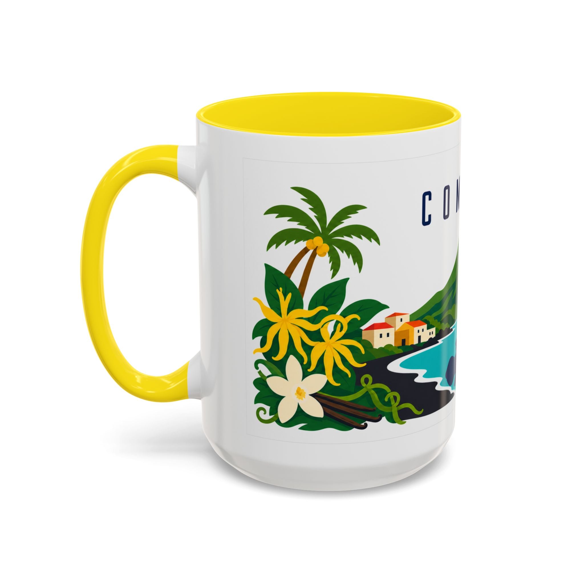 Comoros Coffee Mug | Travel Souvenir Accent Mug | Country Gift Ceramic Cup 11oz 15oz