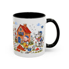Three Little Pigs Mug | Storybook Fairy Tale Accent Coffee Mug | EveryLegend