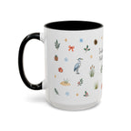 Indiana Dunes National Park Christmas Mug | Watercolor Travel Souvenir | Holiday Gift | Accent Ceramic Coffee Cup 11oz 15oz