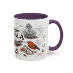 Haleakala National Park Coffee Mug | Hawaii Maui Sunrise Crater Gift | Accent Color Ceramic 11oz 15oz