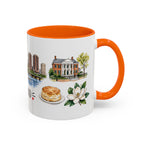 Richmond Illustrated Travel Mug | City Souvenir Accent Coffee Mug | 11oz 15oz Ceramic Cup