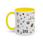 Charleston Christmas Mug | Watercolor City Souvenir, Holiday Travel Gift (11oz/15oz)