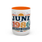 Custom Retro Birthday Mug | Personalized Month Year Gift (11oz 15oz)