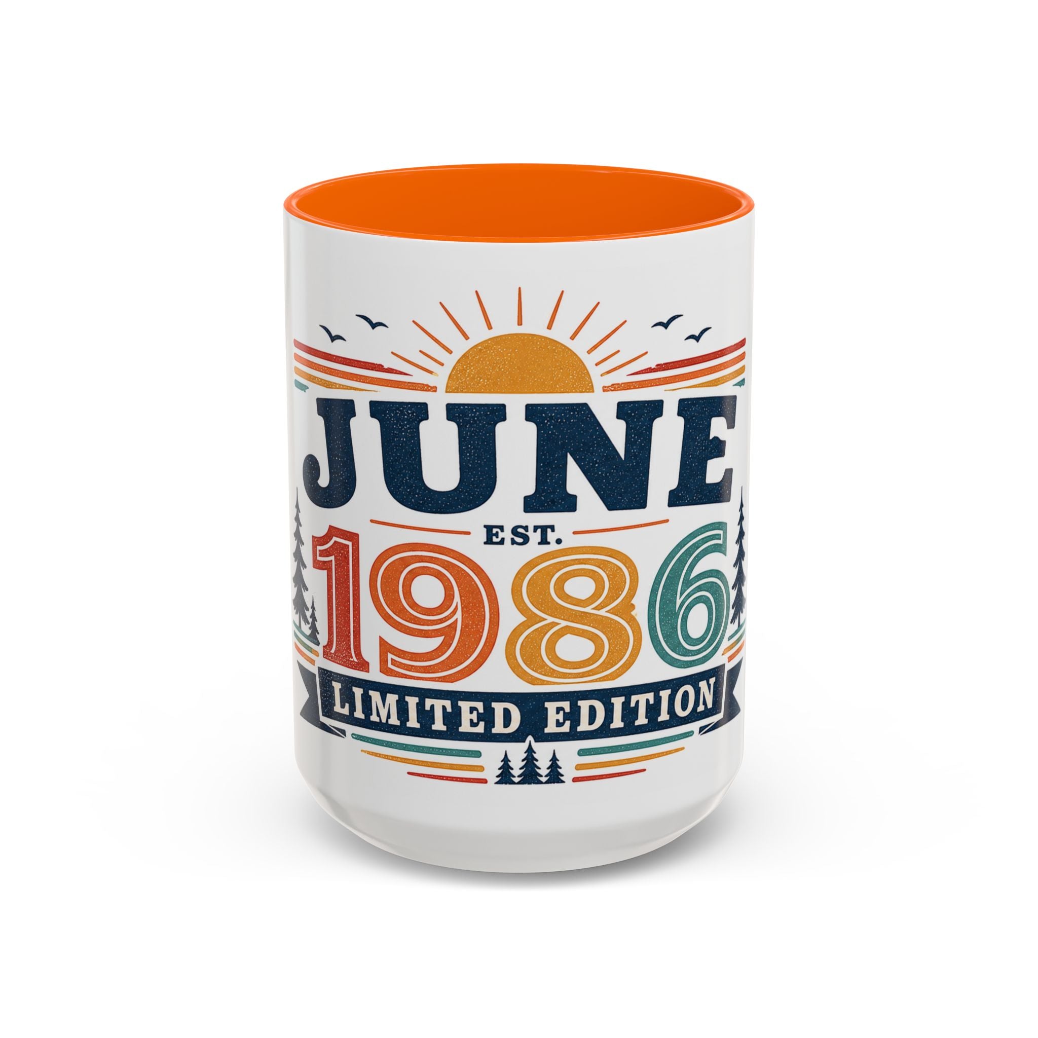 Custom Retro Birthday Mug | Personalized Month Year Gift (11oz 15oz)