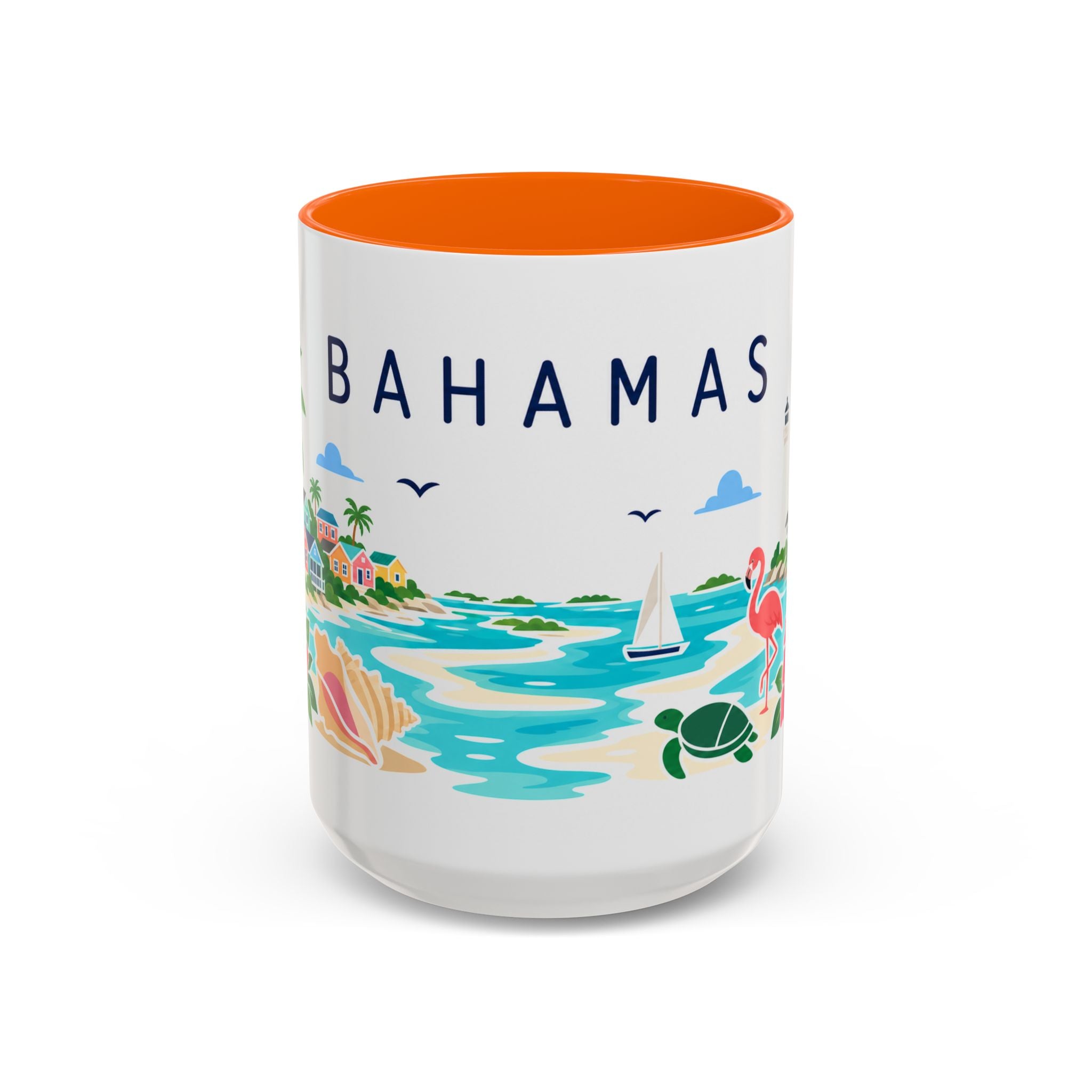 Bahamas Coffee Mug | Travel Souvenir Accent Mug | Country Gift Ceramic Cup 11oz 15oz
