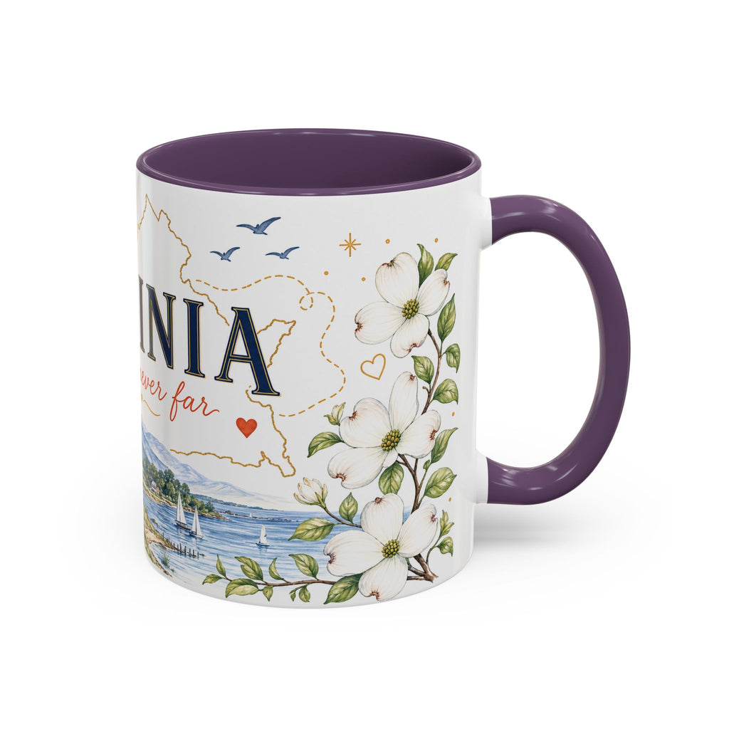 Virginia Home State Mug | Moving Away, Long Distance Friendship Gift Cup