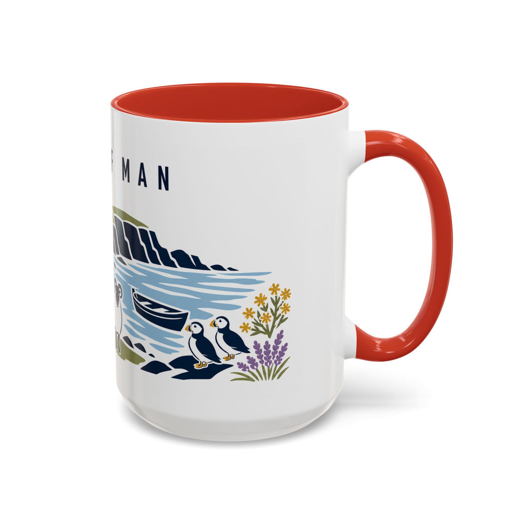Isle of Man Coffee Mug | Travel Souvenir Accent Mug | Country Gift Ceramic Cup 11oz 15oz