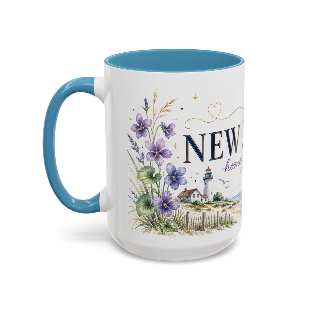 New Jersey Home State Mug | Moving Away Gift | Long Distance Friendship Coffee Cup | 11oz 15oz Accent Mug