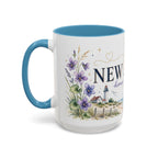 New Jersey Home State Mug | Moving Away Gift | Long Distance Friendship Coffee Cup | 11oz 15oz Accent Mug